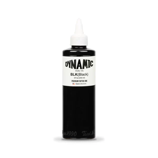 Dynamic Tattoo Ink Black - 8 oz. Bottle