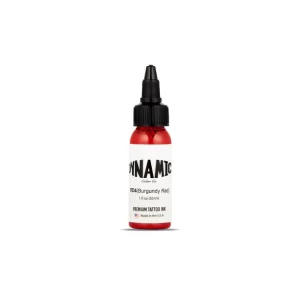 Dynamic Tattoo Ink Burgundy Red -1 oz. Bottle