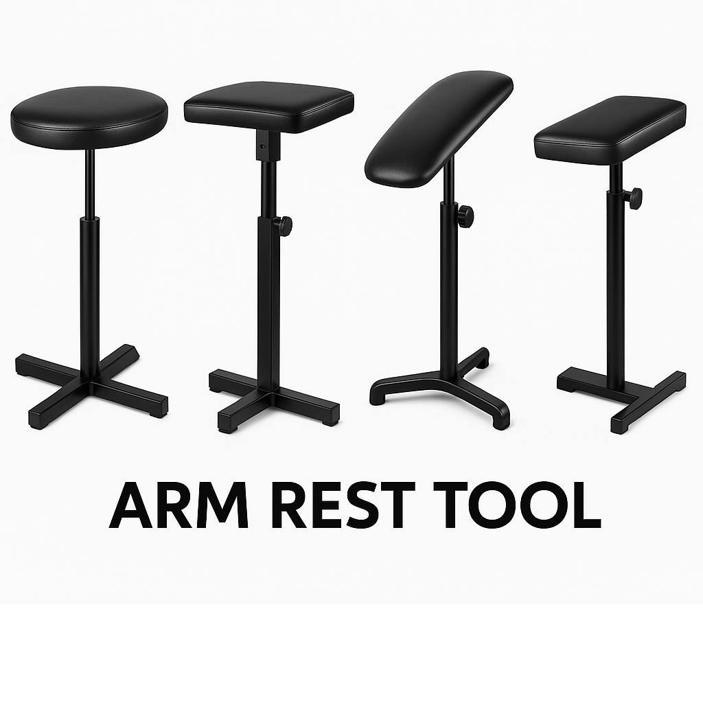Tattoo Arm Rest Tool in Various Designs