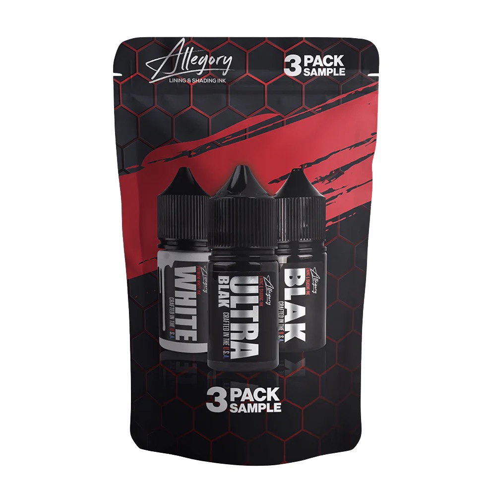 ALLegory 3 pc black- white- ultra black 1oz