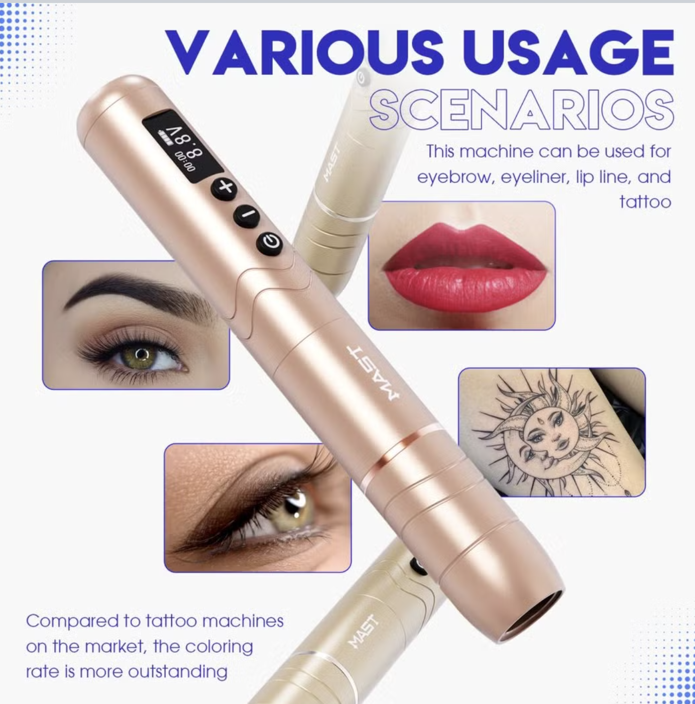 Mast Nano 2 Two Batteries Wireless PMU pen